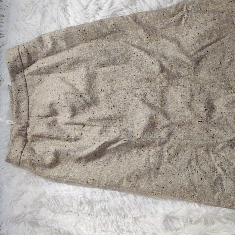 Vintage Tan Speckled Skirt Size 40